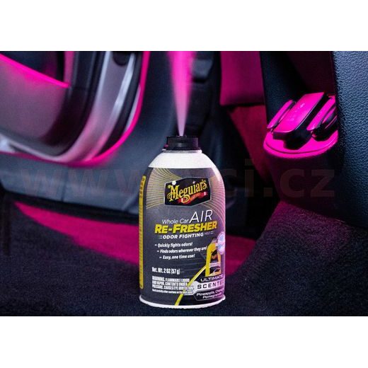MEGUIAR'S AIR RE-FRESHER ODOR ELIMINATOR, ULTIMATE POHLCOVAČ PACHŮ + OSVIEŽOVAČ VZDUCHU, VÔNE ULTIMATE 57 G