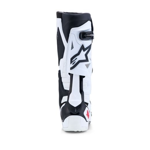 TOPÁNKY TECH 10, ALPINESTARS (BÍLÁ/ČERNÁ/ČERVENÁ) 2027