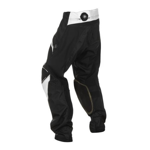 NOHAVICE KINETIC STOKE, FLY RACING - USA 2025 DETSKÉ (ČERNÁ/BÍLÁ)