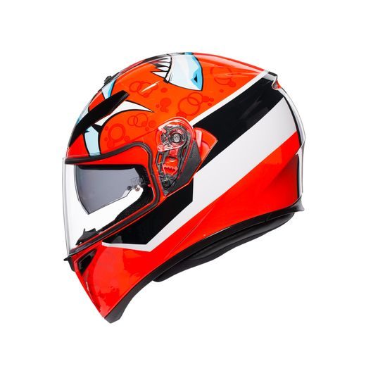 AGV PRILBA K-3 SV ATTACK RED / WHITE / BLACK
