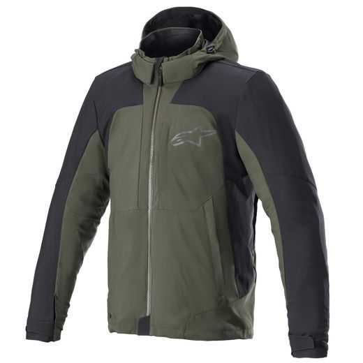 BUNDA STRATOS 2 TECHSHELL DRYSTAR, ALPINESTARS (ZELENÁ/ČERNÁ)