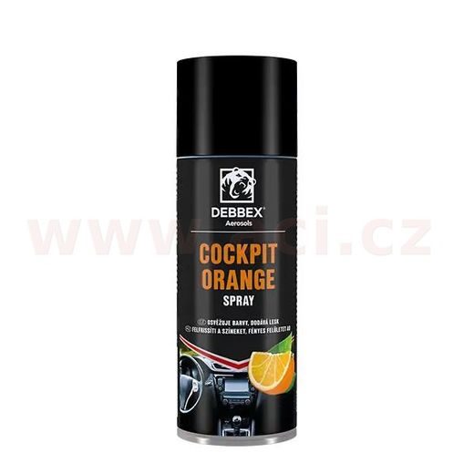 DEBBEX COCKPIT SPRAY, POMARANČ 400 ML