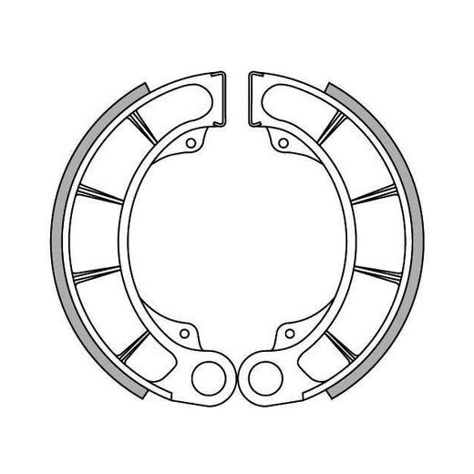 BRZDOVÉ OBLOŽENIE (ŠTANDARDNÉ MATERIÁL) NEWFREN (2 KS V BALENIE)