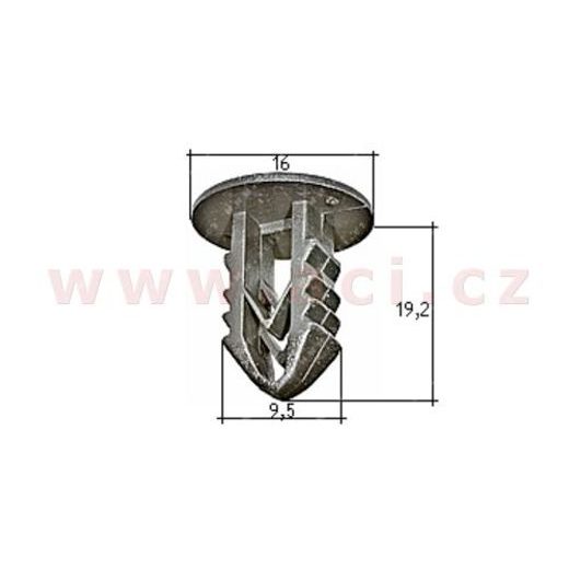 PLASTOVÁ PŘÍCHYTKA (SADA 10 KS)