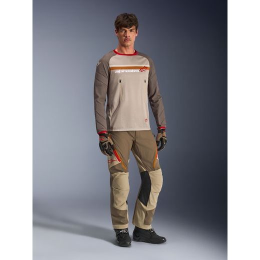 DRES MAXDURA DUAL, ALPINESTARS (HNĚDÁ/ORANŽOVÁ) 2026