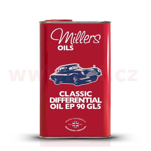 MILLERS OILS CLASSIC DIFFERENTIAL OIL EP 90 GL5 - HYPOIDNÉ MINERÁLNE OLEJ 1 L