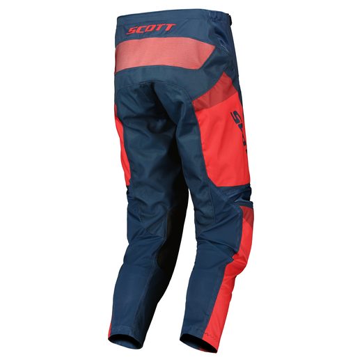 PANT EVO TRACK DARK BLUE/NEON RED
