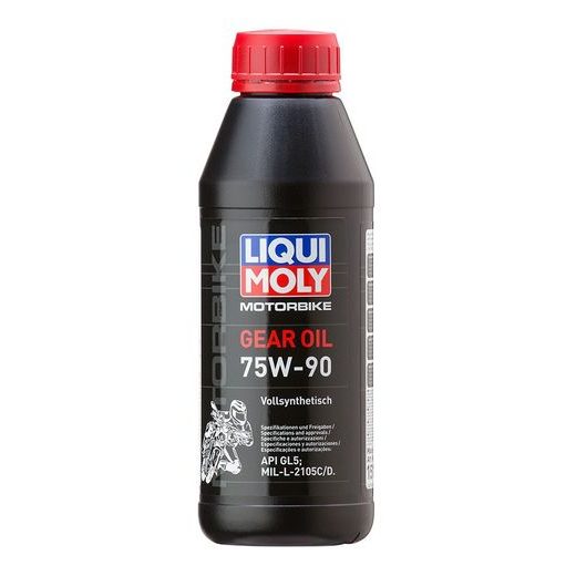 LIQUI MOLY MOTORBIKE GEAR OIL SAE 75W-90 - PLNĚ SYNTETICKÝ PŘEVODOVÝ OLEJ 500 ML