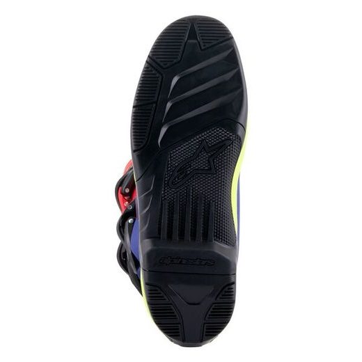 TOPÁNKY TECH 3, ALPINESTARS (ČERVENÁ/MODRÁ/ŽLUTÁ FLUO/ČERNÁ) 2026