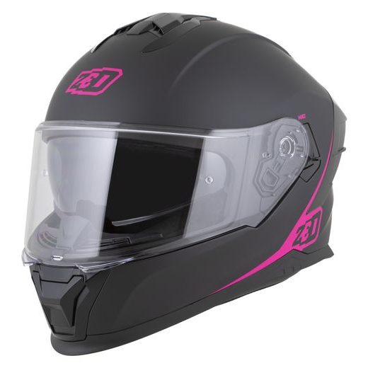 PRILBA K40, ZED (ČIERNA MATNÁ/RŮŽOVÁ) 2026