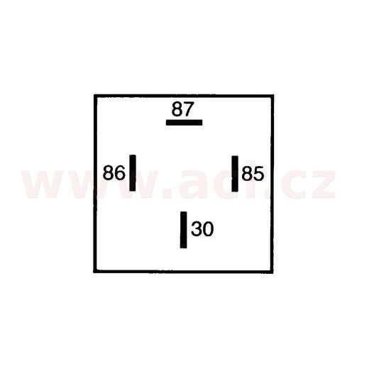 RELE SPINACI 12V 4-PIN HELLA