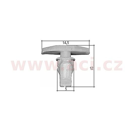 PLASTOVÁ PŘÍCHYTKA (SADA 5 KS)