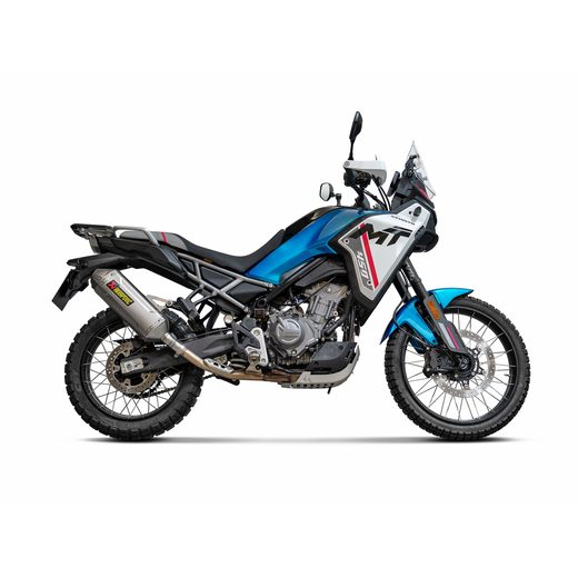 CF MOTO 450 MT AKRAPOVIČ VÝFUK S-CF4SO2-HFTT SLIP-ON LINE (TITANIUM)