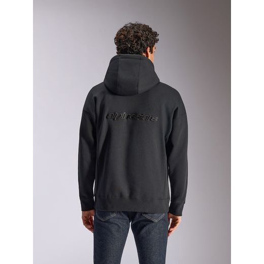MIKINA EMERGENT OVERSIZED HOODIE, ALPINESTARS (ČIERNA)