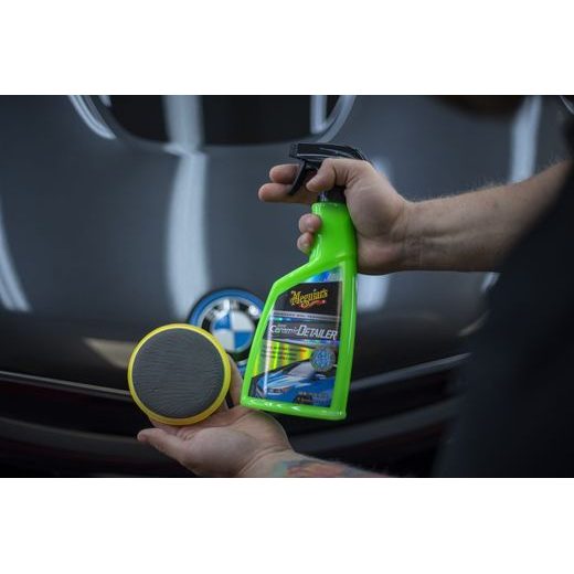 MEGUIAR'S HYBRID CERAMIC QUIK CLAY KIT - SADA PRE DEKONTAMINACI LAKU S HYBRIDNÍM KERAMICKÝM LUBRIKANTEM