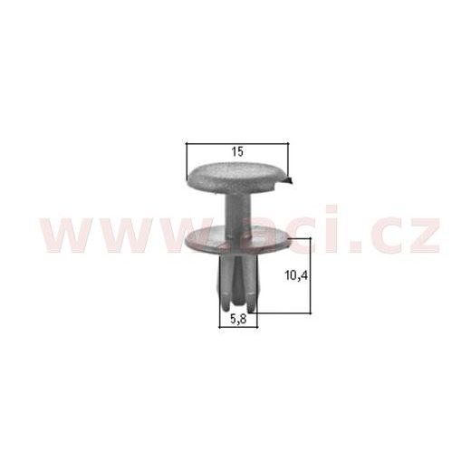 PLASTOVÝ NÝTEK (SADA 10 KS)