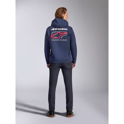 MIKINA FORMULATION HOODIE, ALPINESTARS (MODRÁ)