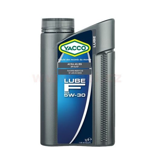 YACCO MOTOROVÝ OLEJ PLNE SYNTETICKÝ LUBE F 5W30 1L