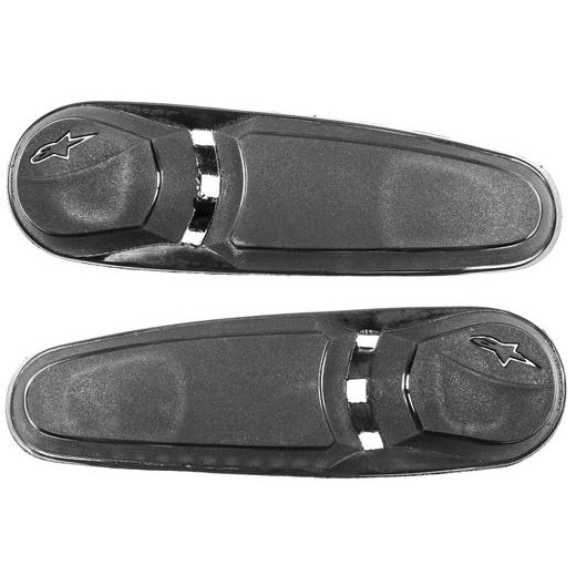 SLIDERY ŠPIČKY PRE TOPÁNKY SMX PLUS VERZIA 2013/14, ALPINESTARS (ČIERNE, PÁR)