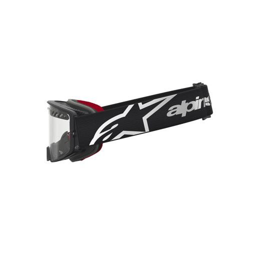 OKULIARE SUPERTECH DURA AIR FLUID, ALPINESTARS (ČERNÁ/STŘÍBRNÁ, ČÍRE PLEXI) 2027