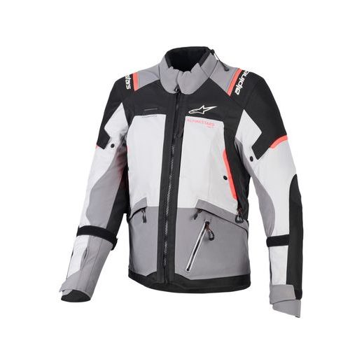 BUNDA STELLA ANDES V4 DRYSTAR, ALPINESTARS, DÁMSKA (TMAVO ŠEDÁ/SVĚTLE ŠEDÁ/ČERNÁ/ČERVENÁ) 2026