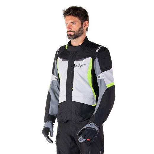 BUNDA ST-1 WATERPROOF, ALPINESTARS (SVETLE ŠEDÁ/ČERNÁ/ŽLUTÁ FLUO) 2026