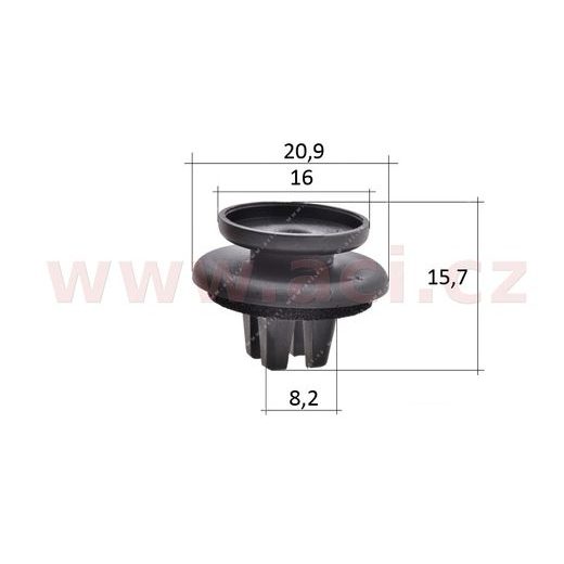 PLASTOVÁ PŘÍCHYTKA (SADA 10 KS)
