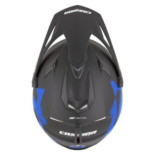 PRILBA TOUR 2.0 CREW, CASSIDA (ČIERNA MATNÁ/MODRÁ, PLEXI S PRÍPRAVOU PRE PINLOCK) 2026