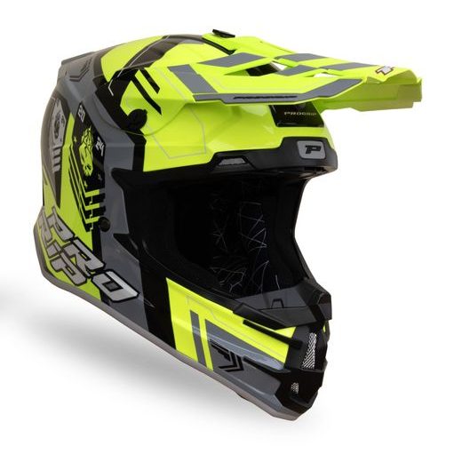 HELMET SPIRITS 3080 YELLOW FLUO/GREY