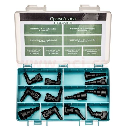 OPRAVNÁ SADA VEDENÍ ADBLUE - RYCHLOSPOJKY NQS (12 KS) NORMA - VÝROBA NĚMECKO
