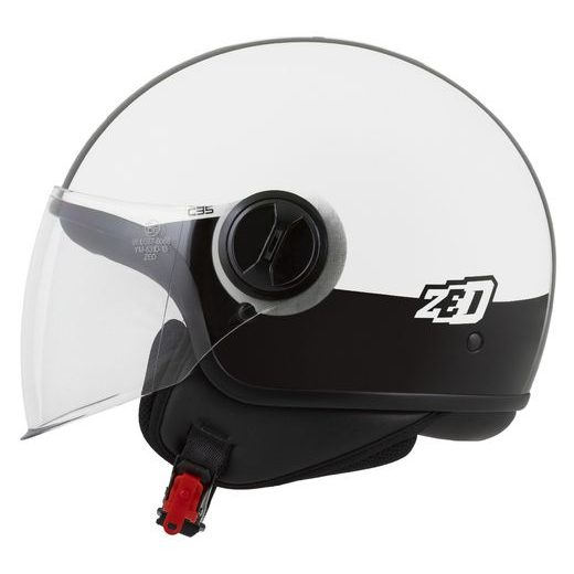 PRILBA C35, ZED (BÍLÁ/ČERNÁ) 2026