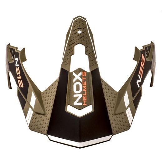 ŠILT PRE PRILBY N312 DRONE, NOX (KHAKI MATNÁ,ORANŽOVÁ)