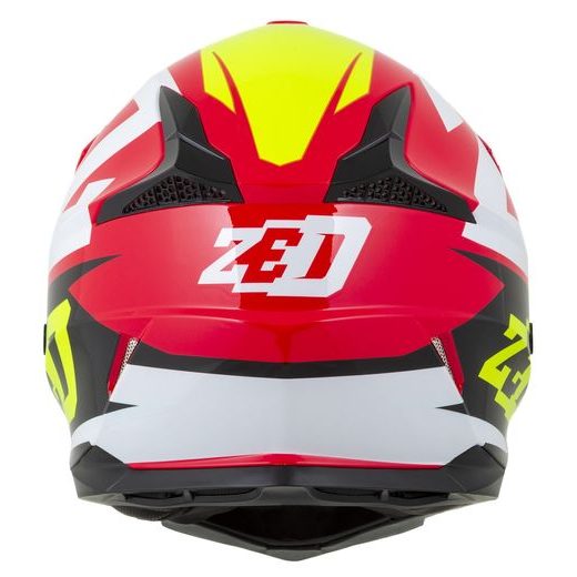 PRILBA X1.9 TARGA, ZED (ČERVENÁ/ŽLUTÁ FLUO/ČERNÁ/BÍLÁ) 2026