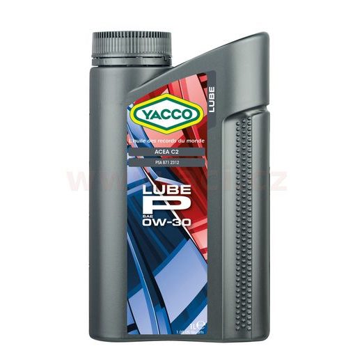 YACCO MOTOROVÝ OLEJ PLNE SYNTETICKÝ LUBE P 0W30 1L