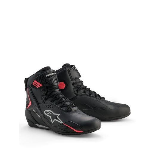 TOPÁNKY STELLA FASTER-4 DRYSTAR, ALPINESTARS, DÁMSKE (ČERNÁ/ŠEDÁ/ČERVENÁ) 2026