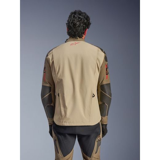 BUNDA NAZCA 3L GORE-TEX PRE, ALPINESTARS (SVETLE HNĚDÁ/PÍSKOVÁ/ORANŽOVÁ/ČERNÁ) 2026