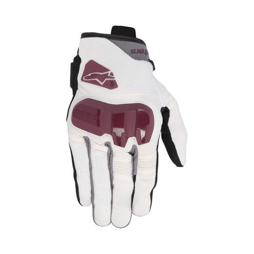 RUKAVICE CHROME V2, ALPINESTARS, DÁMSKE (BIELA OFFWHITE/PURPUROVÁ) 2026