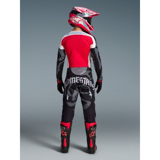 DRES TECHSTAR LIMITOVANÁ EDÍCIA BEAST COAST, ALPINESTARS (ŠEDÁ/ČERNÁ/ORANŽOVÁ) 2026