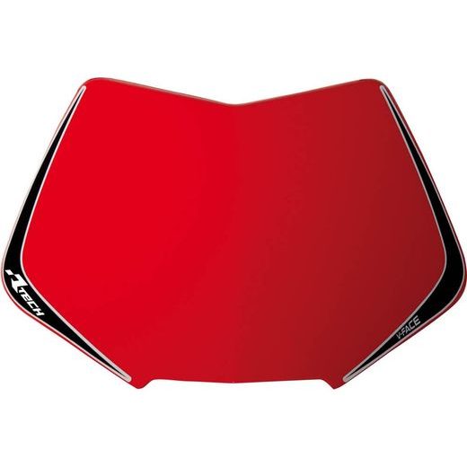 VRCHNÝ ČASŤ PREDNÉ MASKY V-FACE, RTECH (ČERVENÁ)