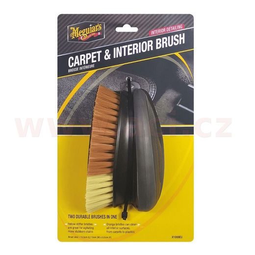 MEGUIAR'S CARPET &AMP; INTERIOR BRUSH - DETAILINGOVÝ KEFA NA INTERIÉR