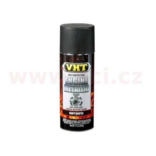 VHT ENGINE METALLIC BARVA NA MOTORY DO TEPLOTY AŽ 343°C, BARVA: PERLEŤOVĚ ČERNÁ