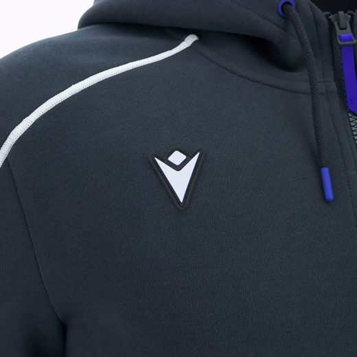 MIKINA NA ZIP S KAPUCŇOU TRAVEL, MONSTER ENERGY YAMAHA (ANTRACIT)