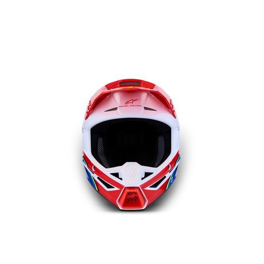 PRILBA S-M3 FALCON, ALPINESTARS, DETSKÁ (ČERVENÁ FLUO/BÍLÁ/ŽLUTÁ FLUO) 2027