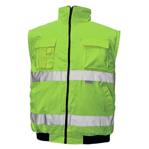 BUNDA REFLEXNÍ PILOT 2V1 ŽLUTÁ