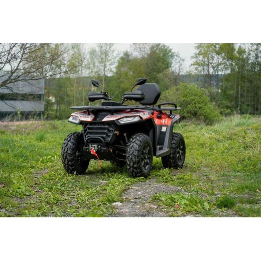 GRAPHIC STICKER KIT FOR SEGWAY AT5-L ORANGE