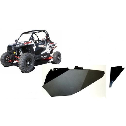 XRW PANEL DOOR BLACK - POLARIS RZR 1000 XP