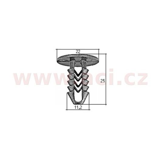 PLASTOVÁ PŘÍCHYTKA (SADA 10 KS)