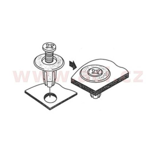 PLASTOVÁ PRÍCHYTKA, TOURMAX (SADA 10 KS)