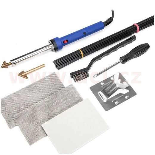 SVAŘOVACÍ SOUPRAVA NA PLAST, ŽEHLIČKA S PŘÍSLUŠENSTVÍM