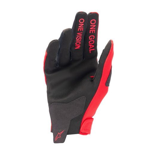 RUKAVICE RADAR, ALPINESTARS, DETSKÉ (ČERVENÁ/STŘÍBRNÁ) 2026